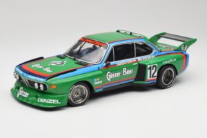 BMW 3.5 CSL E9 Gruppe 5 #12 H. Quester / G. Nilsson Zeltweg Winner 1976 Minichamps 1:18 180762012 Metall