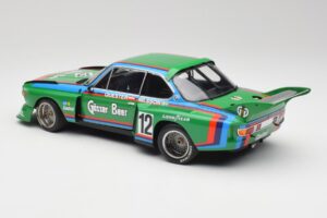 BMW 3.5 CSL E9 Gruppe 5 #12 H. Quester / G. Nilsson Zeltweg Winner 1976 Minichamps 1:18 180762012 Metall — Bild 7 von 8