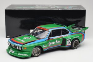BMW 3.5 CSL E9 Gruppe 5 #12 H. Quester / G. Nilsson Zeltweg Winner 1976 Minichamps 1:18 180762012 Metall — Bild 8 von 8