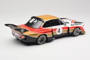 BMW 3.5 CSL E9 Gruppe 5 #4 J. Fitzpatrick / T. Walkinshaw Silverstone Winner 1976 Minichamps 1:18 180762004 Metall — Bild 3 von 8