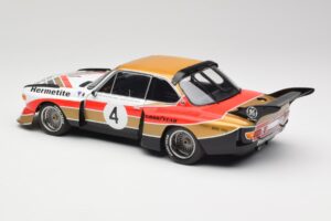 BMW 3.5 CSL E9 Gruppe 5 #4 J. Fitzpatrick / T. Walkinshaw Silverstone Winner 1976 Minichamps 1:18 180762004 Metall — Bild 7 von 8