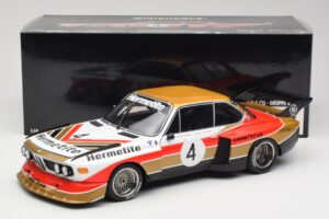 BMW 3.5 CSL E9 Gruppe 5 #4 J. Fitzpatrick / T. Walkinshaw Silverstone Winner 1976 Minichamps 1:18 180762004 Metall — Bild 8 von 8