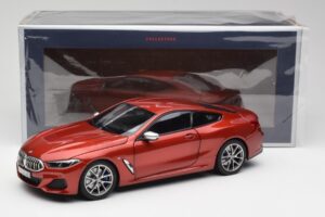 BMW M850i G15 Orange Metallic Norev 1:18 183285 Metall — Bild 8 von 8
