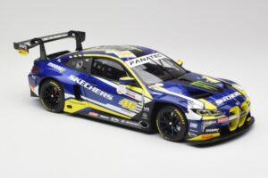 BMW M4 GT3 G82 #46 A. Farfus / V. Rossi Team WRT 24 Hours of Spa 2023 Minichamps 1:18 113232646 Metall — Bild 6 von 8