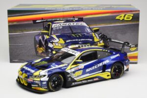 BMW M4 GT3 G82 #46 A. Farfus / V. Rossi Team WRT 24 Hours of Spa 2023 Minichamps 1:18 113232646 Metall — Bild 8 von 8