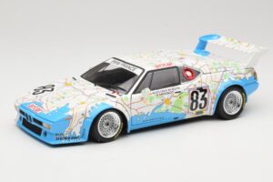 BMW M1 #83 D. Quester / D. Pironi / M. Mignot 24 Hours of Le Mans 1980 Minichamps 1:18 80430137893 Metall