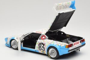 BMW M1 #83 D. Quester / D. Pironi / M. Mignot 24 Hours of Le Mans 1980 Minichamps 1:18 80430137893 Metall — Bild 5 von 8