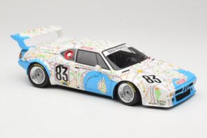 BMW M1 #83 D. Quester / D. Pironi / M. Mignot 24 Hours of Le Mans 1980 Minichamps 1:18 80430137893 Metall — Bild 6 von 8