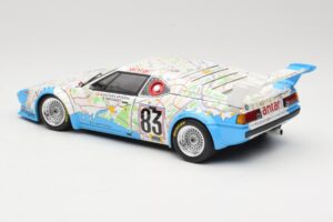 BMW M1 #83 D. Quester / D. Pironi / M. Mignot 24 Hours of Le Mans 1980 Minichamps 1:18 80430137893 Metall — Bild 7 von 8