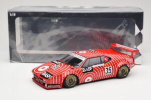 BMW M1 BASF GS Sport #35 H-J. Stuck / H. Heyer 6 Hours of Silverstone 1981 Minichamps 1:18 155812935 Metall — Bild 6 von 6