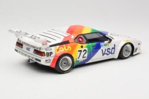 BMW M1 #72 BMW France Zol Auto B. Rousselot / J. Servanin 24 Hours of Le Mans 1981 Minichamps 1:18 180812972 Metall — Bild 3 von 8