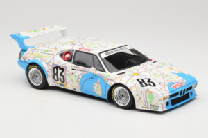 BMW M1 Carte de France #83 D. Pironi / D. Quester 24 Hours of Le Mans 1980 Minichamps 1:18 180802983 Metall — Bild 6 von 8