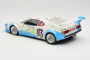 BMW M1 Carte de France #83 D. Pironi / D. Quester 24 Hours of Le Mans 1980 Minichamps 1:18 180802983 Metall — Bild 7 von 8