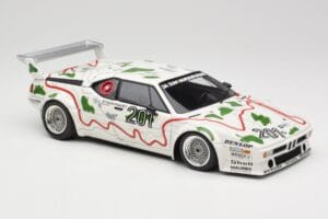 BMW M1 Procar #201 BMW Motorsport H. Stuck / N. Piquet 1000km Nürburgring 1980 Minichamps 1:18 180802901 Metall — Bild 6 von 8
