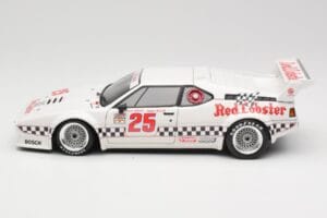 BMW M1 #25 Red Lobster D. Cowart / K. Miller LA Times GP Riverside 1981 Minichamps 1:18 180812925 Metall — Bild 4 von 8