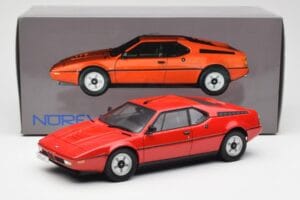 BMW M1 Rot Norev 1:18 183220 Metall — Bild 8 von 8