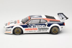 BMW M1 Schnitzer #2 H-J. Stuck Winner Deutsche Automobil Rennsport Trophy Zolder 1982 Minichamps 1:18 155822902 Metall — Bild 3 von 6