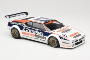 BMW M1 Schnitzer #2 H-J. Stuck Winner Deutsche Automobil Rennsport Trophy Zolder 1982 Minichamps 1:18 155822902 Metall — Bild 4 von 6