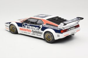 BMW M1 Schnitzer #2 H-J. Stuck Winner Deutsche Automobil Rennsport Trophy Zolder 1982 Minichamps 1:18 155822902 Metall — Bild 5 von 6
