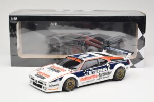 BMW M1 Schnitzer #2 H-J. Stuck Winner Deutsche Automobil Rennsport Trophy Zolder 1982 Minichamps 1:18 155822902 Metall — Bild 6 von 6