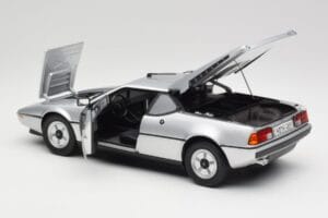 BMW M1 Silber Metallic Norev 1:18 183226 Metall — Bild 5 von 8