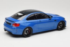 BMW M2 CS F87 Blau Metallic Mit Schwarzen Felgen Minichamps 1:18 155021022 Metall — Bild 2 von 6