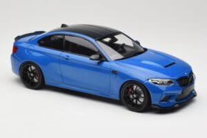 BMW M2 CS F87 Blau Metallic Mit Schwarzen Felgen Minichamps 1:18 155021022 Metall — Bild 3 von 6