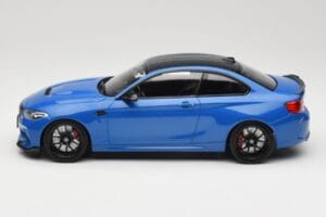 BMW M2 CS F87 Blau Metallic Mit Schwarzen Felgen Minichamps 1:18 155021022 Metall — Bild 5 von 6