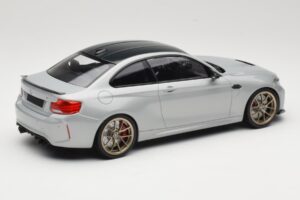BMW M2 CS F87 Silber mit goldenen Felgen Minichamps 1:18 155021028 Metall — Bild 2 von 6
