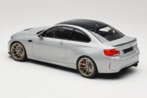 BMW M2 CS F87 Silber mit goldenen Felgen Minichamps 1:18 155021028 Metall — Bild 5 von 6