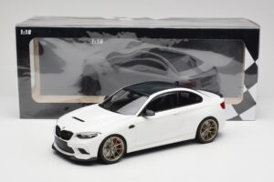 BMW M2 F87 CS Alpine White Goldene Felgen Minichamps 1:18 155021020 Metall — Bild 6 von 6