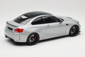 BMW M2 F87 CS Hockenheim Silver Schwarze Felgen Minichamps 1:18 155021024 Metall — Bild 2 von 6