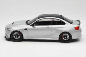 BMW M2 F87 CS Hockenheim Silver Schwarze Felgen Minichamps 1:18 155021024 Metall — Bild 3 von 6