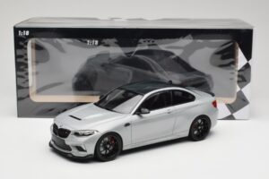 BMW M2 F87 CS Hockenheim Silver Schwarze Felgen Minichamps 1:18 155021024 Metall — Bild 6 von 6