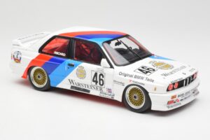 BMW M3 E30 #46 R. Ravaglia / E. Pirro WTCC Calder Park 1987 Minichamps 1:18 180872046-O Metall — Bild 6 von 8