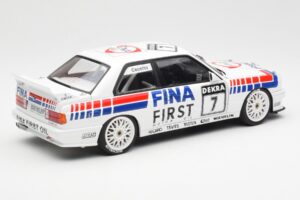 BMW M3 E30 #7 Fina J. Cecotto DTM 1992 AUTOart 1:18 89246 Metall — Bild 2 von 7