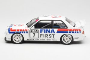 BMW M3 E30 #7 Fina J. Cecotto DTM 1992 AUTOart 1:18 89246 Metall — Bild 3 von 7