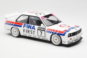 BMW M3 E30 #7 Fina J. Cecotto DTM 1992 AUTOart 1:18 89246 Metall — Bild 5 von 7