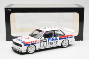 BMW M3 E30 #7 Fina J. Cecotto DTM 1992 AUTOart 1:18 89246 Metall — Bild 7 von 7