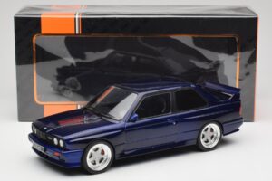 BMW M3 E30 Macau Blue IXO 1:18 18CMC122 Metall — Bild 6 von 6
