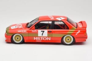 BMW M3 E30 #7 D. Quester 2nd Place Guia Race Macau 1987 Minichamps 1:18 155872007 Metall — Bild 3 von 6