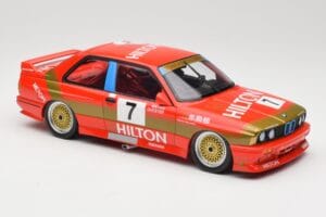 BMW M3 E30 #7 D. Quester 2nd Place Guia Race Macau 1987 Minichamps 1:18 155872007 Metall — Bild 4 von 6