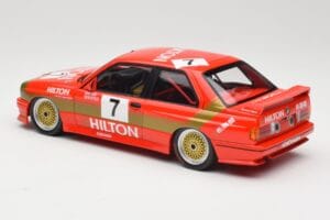 BMW M3 E30 #7 D. Quester 2nd Place Guia Race Macau 1987 Minichamps 1:18 155872007 Metall — Bild 5 von 6