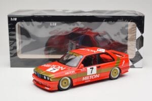 BMW M3 E30 #7 D. Quester 2nd Place Guia Race Macau 1987 Minichamps 1:18 155872007 Metall — Bild 6 von 6