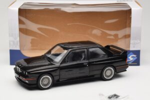 BMW M3 E30 Sport Evo Schwarz Solido 1:18 S1801501 Metall — Bild 8 von 8