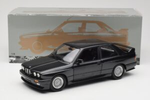 BMW M3 E30 Black Metallic Minichamps 1:18 180020306 Metall — Bild 8 von 8