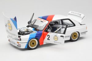 BMW M3 E30 #2 Warsteiner E. van de Poele DTM Champion 1987 Minichamps 1:18 80430396026-O Metall — Bild 2 von 8