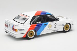 BMW M3 E30 #2 Warsteiner E. van de Poele DTM Champion 1987 Minichamps 1:18 80430396026-O Metall — Bild 3 von 8