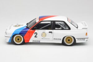 BMW M3 E30 #2 Warsteiner E. van de Poele DTM Champion 1987 Minichamps 1:18 80430396026-O Metall — Bild 4 von 8