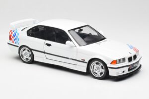 BMW M3 E36 Lightweight Weiß Solido 1:18 S1803903 Metall — Bild 6 von 8